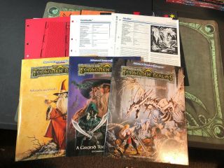 Dungeons And Dragons Forgotten Realms Campaign Setting Box Set