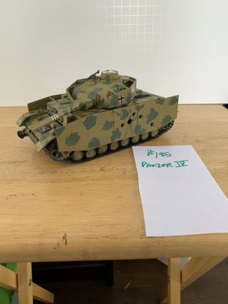 Built 1/35 Wwii German Panzer Iv Tank Painted Detailed