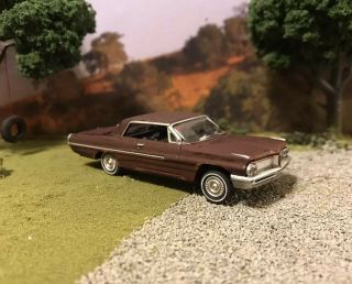1962 Pontiac Catalina Rusty Weathered Barn Find Custom 1/64 Diecast Car Rust