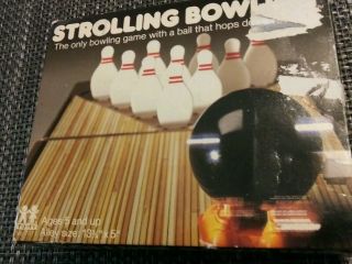 Strolling Bowling Vintage Tomy Game