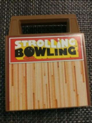 STROLLING BOWLING Vintage TOMY Game 3