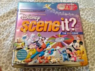 Limited Deluxe Edition Disney Scene It? Board Game