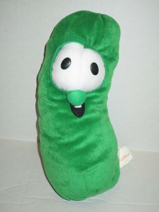Veggietales Larry The Cucumber Plush Toy Stuffed 13 " Long Christian