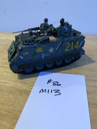 Built 1/35 Us M113 Apc Painted Detailed