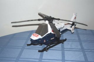 Tonka Police Rescue Helicopter with Lights,  Sounds & Retractable Winch Hook Toy 3