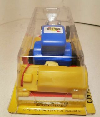 70s Durham Industries SILLYS Toy Funny Car Hot Rod Sunoco Battery Operated Japan 3