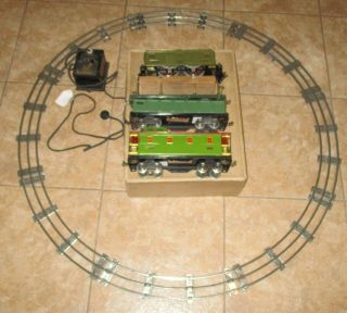 353 Lionel Standard Gauge Outfit Set Complete With Transformer/track/box