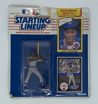 Starting Lineup Darryl Strawberry 1990 Action Figure