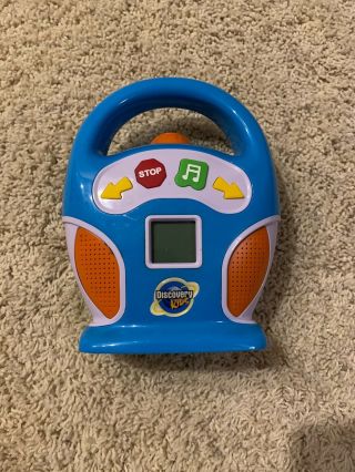 Discovery Kids Digital Mp3 Music Player Boombox Sd Card Slot
