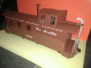 1:20 G Brass D & Rgw Precision Scale Company Caboose Psc Iron Horse Freight