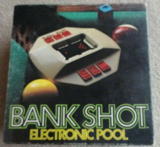 Bank Shot Electronic Pool Game Parker Brothers 2