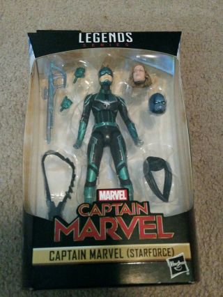 Hasbro Captain Marvel Starforce Legends 6 Inch Action Figure
