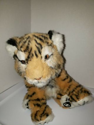 Wowwee Bengal Tiger Cub Alive Interactiveplush Robotic Toy Life Like Well