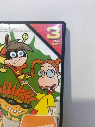 Video Now Color Nickelodeon 3 Disc Pack 2004 3