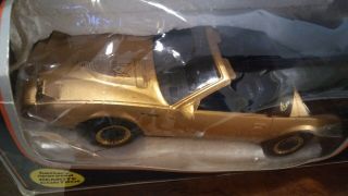Vintage 1985 Battery Operated Remote Control Push Button Firebird Car Bright 2