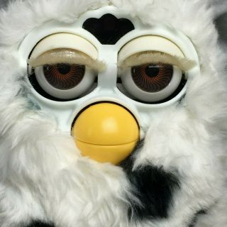 1998 Dalmation Furby Tiger Electronics with Brown Eyes,  Not 2