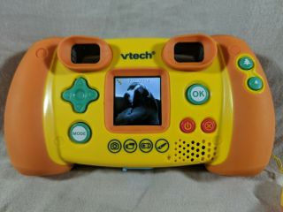 Vtech 1227 Kidizoom Kids Digital Camera Toy 1.  3 MP 4X Zoom Orange Camera Only 3