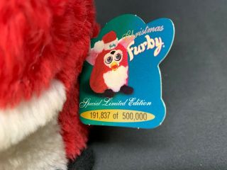 Electronic Furby “CHRISTMAS / SANTA” Special Limited Edition Model 70885 3