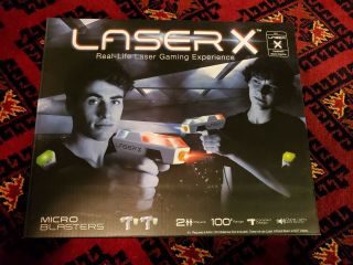 Laser X Two Player Micro Blasters Laser Tag Gaming Set