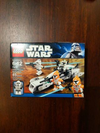 Lego Star Wars Clone Trooper Battle Pack 7913 Shelf Wear