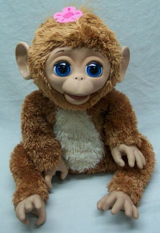 Hasbro Fur Real Friends Interactive Baby Monkey 11 " Plush Animal Toy