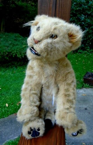 Wow Wee Alive Tan Lion Cub Interactive Blinking Eyes Moving Mouth Cub Sounds2007