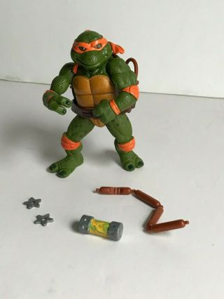 1992 Movie Star Michaelangelo Tmnt Teenage Mutant Ninja Turtles Figure Mike