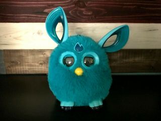 Cute Blue Hasbro 2016 Furby Bluetooth Connect Interactive Talking Toy