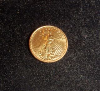 1993 - 1/10 Oz.  American Gold Eagle $5 Coin