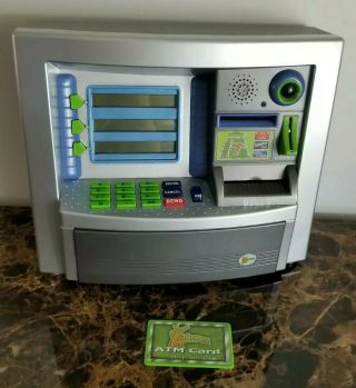 Summit Youniverse Electronic Atm Bank/savings Learning Machine Pretend Kids Toy