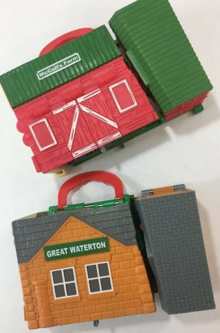 Thomas & Friends Take - N - Play Mccolls Farm & Great Watertown Portable Fold Out