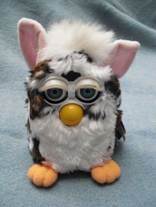6 " Leopard Spotted Furby Tagged Tiger 1999