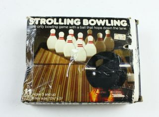 STROLLING BOWLING Vintage TOMY Game 2