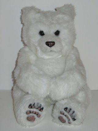 Furreal Friends Luv Cubs Polar Bear Interactive Toy Hasbro Electronic Hugs White