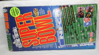 Tudor Nfl Electric Football Bowl Xxxi - Patriots & Packers - 1997 - Vg Cond