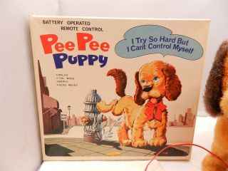 Battery Operated PEE PEE Puppy Dog 5 action W/Box 2