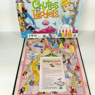 Disney Princess Chutes and Ladders Board Game Cinderella Belle Snow White 2