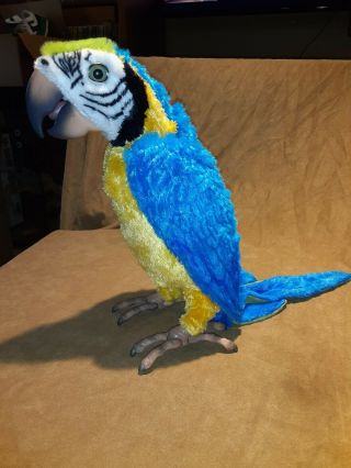 Fur Real Friends Squawkers Mccaw Talking Interactive Parrot Bird Only