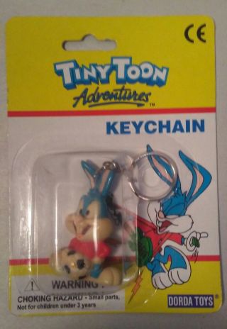 Bugs Bunny - Tiny Toon Adventures Rare Keychain - Dorda Toys - Collectable 1997