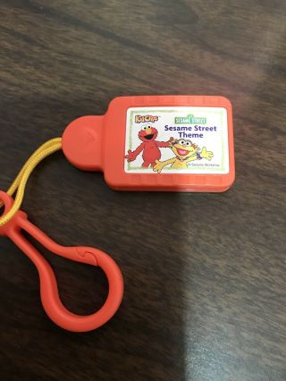 Sesame Street Theme Song 2002 Tiger Kid Clips Music Player Cartridge