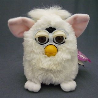 1998 Furby 70 - 800 Series 1 Tiger Snowball Electronic Toy - White with Tag 2