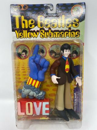 Mcfarlane Toys The Beatles Yellow Submarine Paul With Glove And Love Base