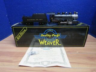 Weaver O 3 Rail Brass Baltimore And Ohio 0 - 6 - 0 Usra Steam Loco 586549