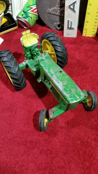 Ertl John Deere Tractor Toy - 3020 4020 Wide Front - Restoration Custom Farm.