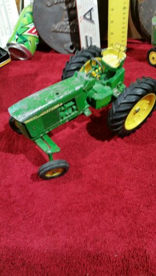 Ertl John Deere tractor toy - 3020 4020 Wide front - Restoration custom farm. 3