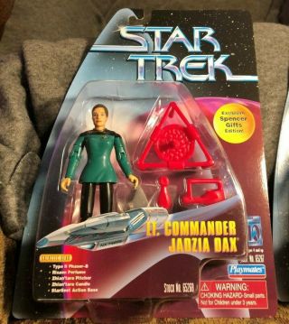 Spencer Gifts Exclusive Lt.  Commander Jadzia Dax,  On Card