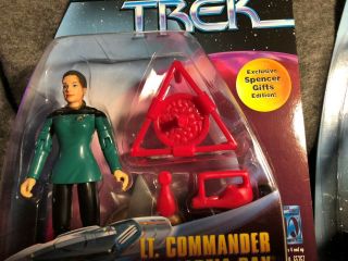 Spencer Gifts Exclusive Lt.  Commander Jadzia Dax,  on Card 3