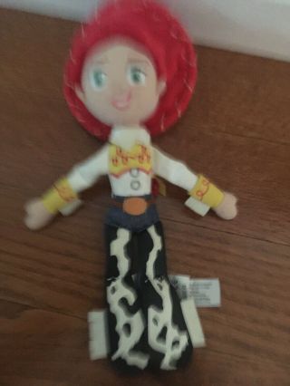 ❤️disney Store Toy Story Jessie Mini Bean Plush Doll 11 " Toy Euc Woody Buzz