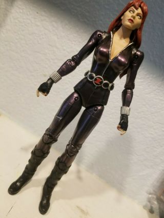 Marvel Diamond Select Black Widow Exclusive Action Figure [purple Outfit]