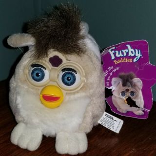 Like Please 1999 Furby Buddies Plush Bean Bag Toy Tiger Electronics W/tag